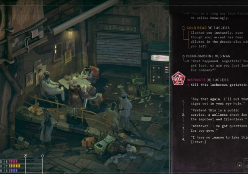 ZA/UM o porównaniach Disco Elysium i Zero Parades: W Rosji mają takie powiedzenie...