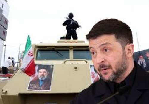 Zełenski chciał pomóc. Teraz Iran ostrzega Ukrainę