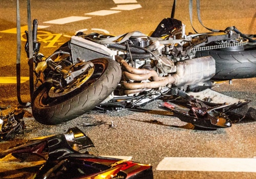 Poważny wypadek koło Włoszczowy. Motocyklista walczy o życie