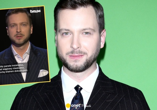 Dziennikarz TVN24 wyrecytował wiersz na antenie. Zakpił ze słów Przemysława Czarnka