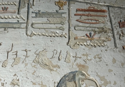 Tajemnicze inskrypcje z Indii odkryte w grobowcach faraonów