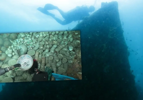 Dwa wraki skrywały ogromny skarb. Tysiące cennych artefaktów na dnie morza