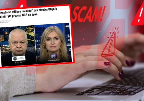 W sieci wielki fake news. Pod płaszczykiem wywiadu jest oszustwo inwestycyjne