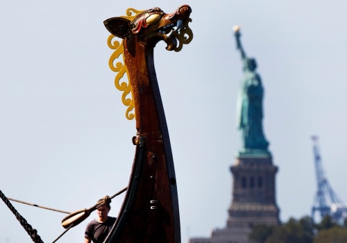 Na mundial do USA chcą dostać się... statkiem wikingów