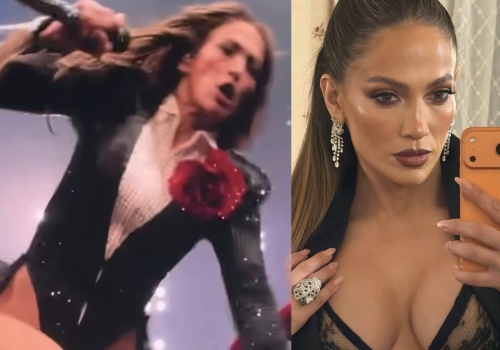 Chwila strachu na scenie. Jennifer Lopez nagle się zachwiała