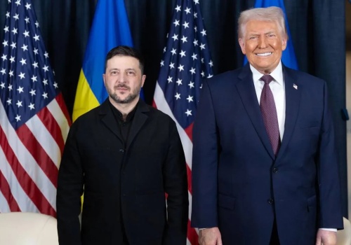 Zełenski chce spotkania z Trumpem