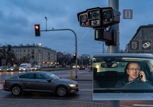 Kamery zaglądają do aut. Nowe systemy masowo wystawiają mandaty