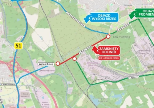 Zamknięcie ul. Wojska Polskiego od 16 marca. Zmiana w organizacji ruchu