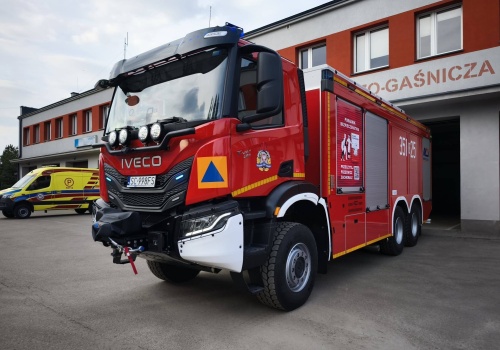 Częstochowska ‘jedynka’ z nowym ciężkim samochodem