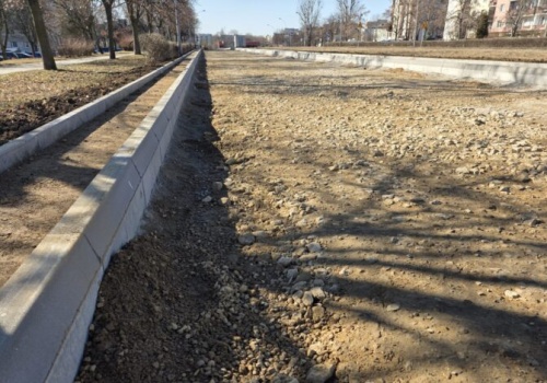 Nowa aleja Wyzwolenia nabiera kształtu. Pojawi się też ścieżka pieszo-rowerowa