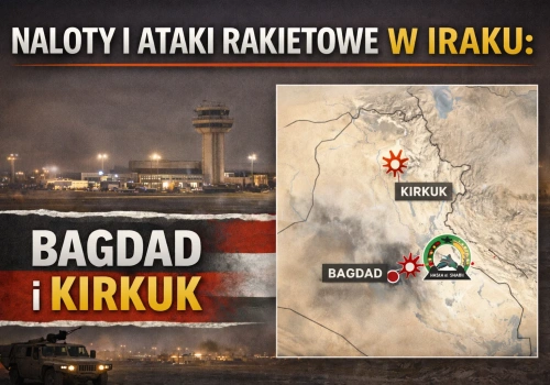 Eksplozje w Iraku: Rakiety uderzają w Bagdad i bazy wojskowe