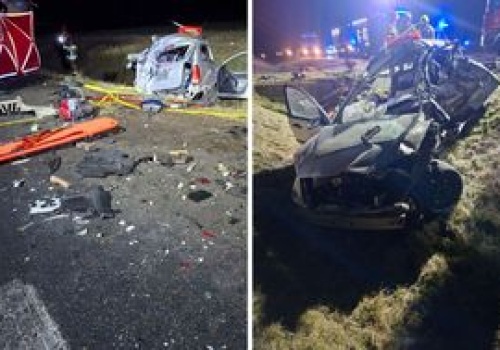 Tragiczny wypadek pod Gorzowem. Dwie osoby nie żyją, trzy w szpitalu