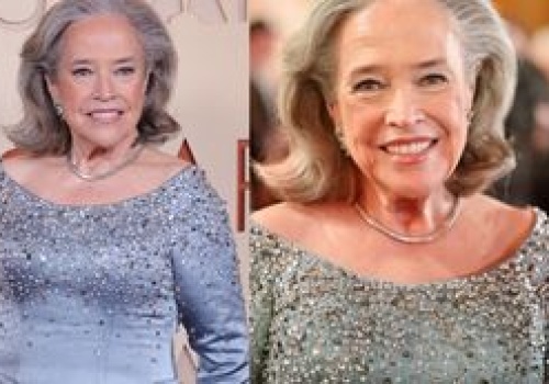 77-letnia Kathy Bates OCZAROWAŁA kreacją na Oscarach (ZDJĘCIA)