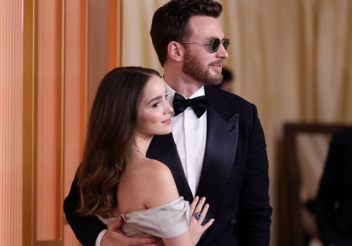 Chris Evans i Alba Baptista na Oscarach. Pierwszy raz od narodzin córki