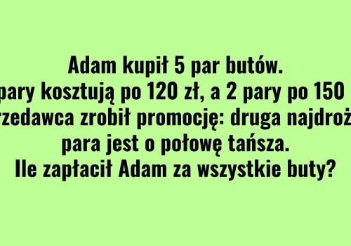 Zagadka dnia. Tylko nieliczni zauważają ten detal. Reszta szybko liczy i wpada w pułapkę