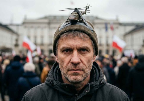 Śmigłowiec w głowie i kredyt na karku. Polska debata publiczna w pigułce