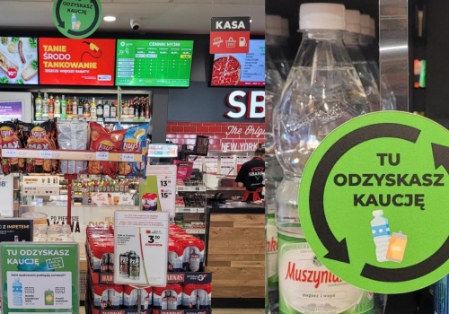 System kaucyjny na stacjach paliw: Gdzie można oddać butelki