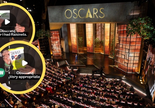 Tajemnicze pudełka pod fotelami gości Oscarów. Prowadzący zostawił im listy