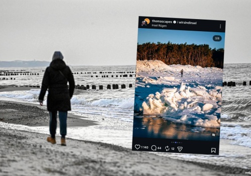 To nie Arktyka, tylko Bałtyk. Niezwykłe zjawisko przyciąga turystów. Wkrótce może zniknąć