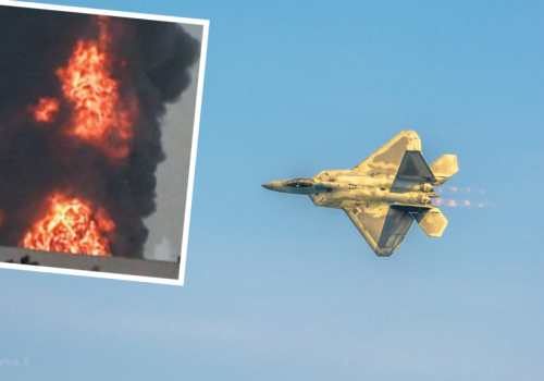 Dron uderzył niedaleko lotniska. Nagrania obiegły internet