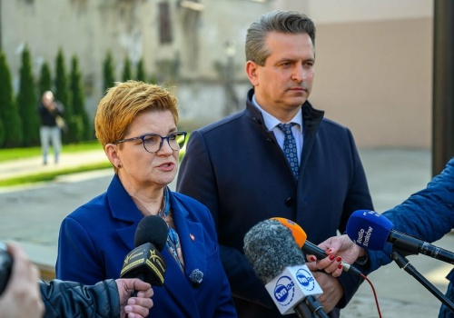 Konferencja prasowa posłanki Urszuli Augustyn ws. SAFE (ZDJĘCIA)