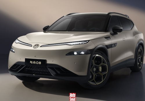 Oto SUV VW skonstruowany z pomocą Chińczyków. Złote logo pokazuje 