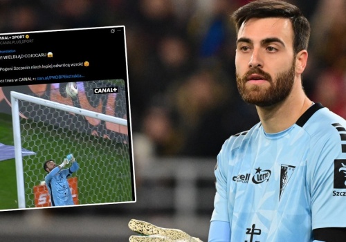 Kuriozum w Ekstraklasie! Bramkarz Pogoni nie wierzył w to, co się stało