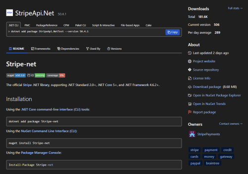 Złośliwa paczka w NuGet podszywała się pod Stripe i kradła klucze API