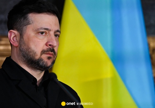 Wołodymyr Zełenski apeluje do sojuszników. Nawiązał do sytuacji na Bliskim Wschodzie