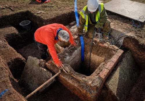 Anglicy znaleźli schron przeciwatomowy w średniowiecznej twierdzy