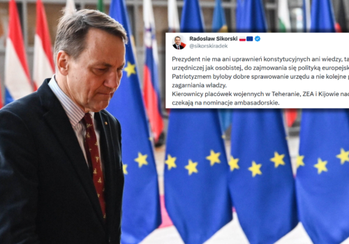 Radosław Sikorski uderza w prezydenta. 