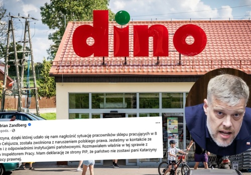 Sochaczew: kierowniczka Dino miała zostać zwolniona za wpuszczenie Zandberga na interwencję poselską
