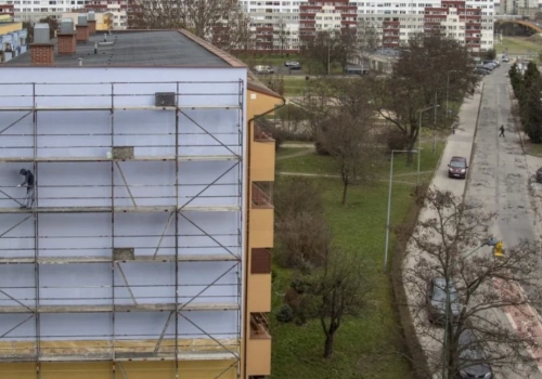 Na osiedlu Kopernika powstaje mural promujący Legnicki Festiwal SREBRO