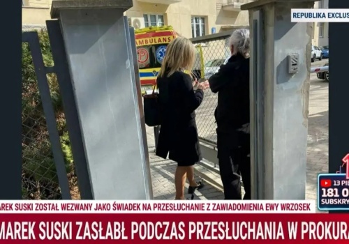 Marek Suski zasłabł podczas przesłuchania w prokuraturze