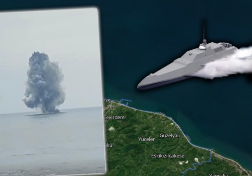 Turcy zniszczyli amerykańskiego drona. Morze wyrzuciło go na brzeg