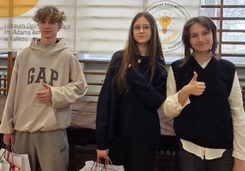 Uczniowie rywalizowali w naukach ścisłych