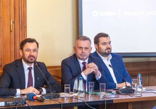 Prezydent Aleksander Miszalski do posłów z sejmowej Komisji Infrastruktury: Kraków i cała Małopolska potrzebują ogromnych inwestycji transportowych