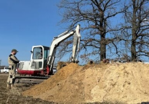 Ugły: Pierwszego dnia poszukiwań ofiar zbrodni UPA odnaleziono ludzkie szczątki