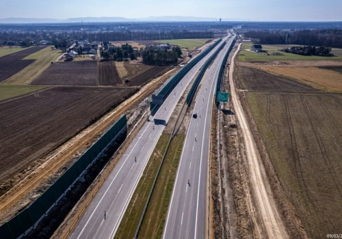 Odcinek S1 o długości 2,9 km już otwarty. Z kolei na „Zakopiance” kierowcy niestety utkną