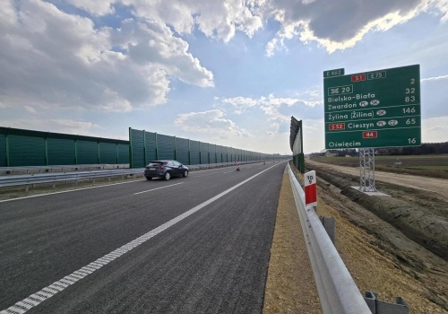 I jedziemy! S1 węzeł Oświęcim – węzeł Bieruń dla kierowców – WIDEO, ZDJĘCIA
