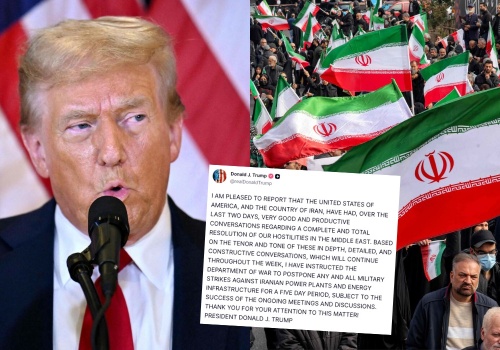 Donald Trump twierdzi, że rozmowy z Iranem idą świetnie, a Iran, że w ogóle ich nie ma
