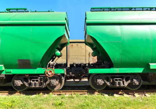 Rośnie transport ukraińskiego zboża drogą kolejową. Do Polski wjeżdża 35 wagonów dziennie