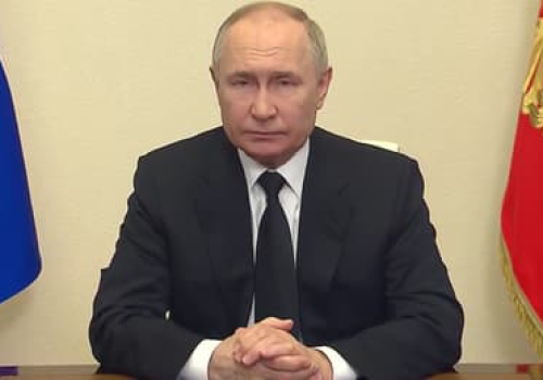 Putin ogłasza spadek PKB Rosji