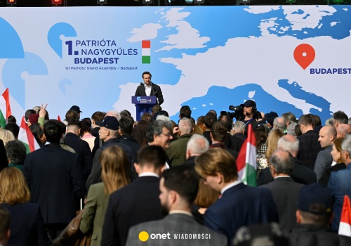 Wielki zjazd prawicy w Budapeszcie. Wśród nich lider partii z Polski