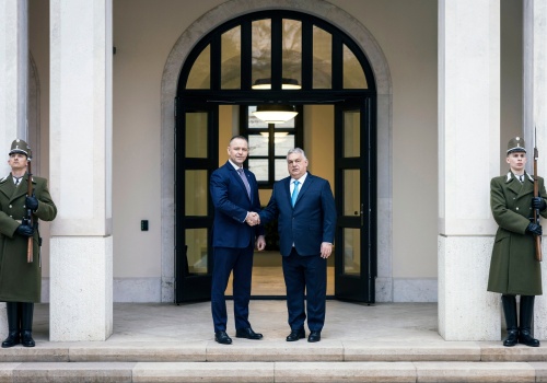 Prezydent Karol Nawrocki wrócił z Budapesztu