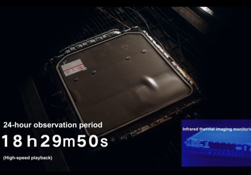 BYD Blade 2.0. Ogniwa podgrzane do kilkuset stopni nie zapalają się, po 24 godzinach nadal nie sprawiają problemów