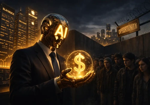 Szef BlackRock ostrzega: AI zrobi elitę jeszcze bogatszą. Reszta zostanie z niczym?