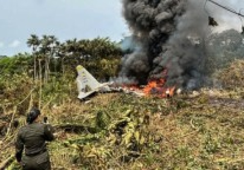 Katastrofa samolotu wojskowego w Kolumbii. Dziesiątki zabitych