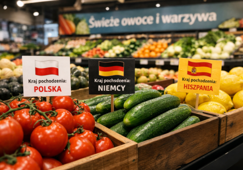 Flagi na owocach i warzywach. Konsumenci chcą wiedzieć, co kupują