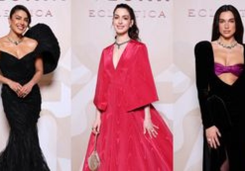 Znane twarze błyszczą na evencie luksusowej marki biżuteryjnej: Anne Hathaway, Dua Lipa i Priyanka Chopra (ZDJĘCIA)